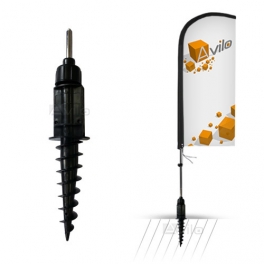 Flying Banner BASE - Ground SCREW