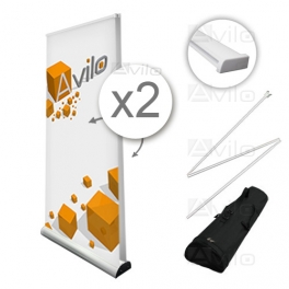 ROLL-UP DIVPUSĒJA (100x200) ROLL-UP DIVPUSĒJA (100x200)
