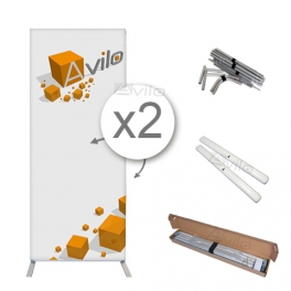 Roll-Up Stand (Fabric) TUBE - ECONOMIC / 85 x 200 cm Roll-Up Stand (Fabric) TUBE - ECONOMIC / 85 x 200 cm