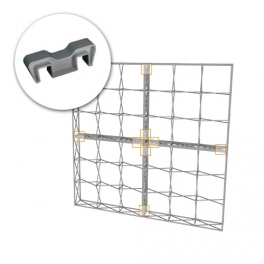 CONNECTOR - STREIGHT / SEG - POP UP Wall (Fabric)