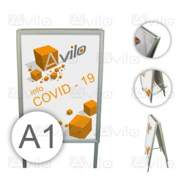 DOUBLE SIDED A-BOARD / SNAP_A1 DOUBLE SIDED A-BOARD / SNAP_A1