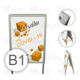 DOUBLE SIDED A-BOARD / SNAP_B1 DOUBLE SIDED A-BOARD / SNAP_B1