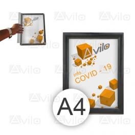 POSTER SNAP FRAME_A4 (BLACK)
