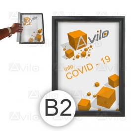 POSTER SNAP FRAME_B2 (BLACK)
