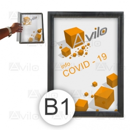 POSTER SNAP FRAME_B1 (BLACK)