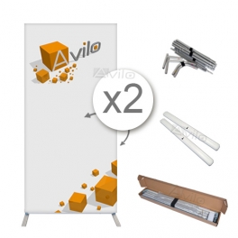 Roll-Up Stand (Fabric) TUBE - ECONOMIC / 100 x 200 cm Roll-Up Stand (Fabric) TUBE - ECONOMIC / 100 x 200 cm