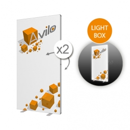 SEG - LIGHT BOX (LED) Display Wall (Fabric) - 100x200 cm SEG - LIGHT BOX (LED) Display Wall (Fabric) - 100x200 cm