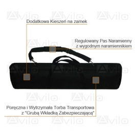 Transportēšanas Soma - Roll Up Stends - EXCLUSIVE / 85x200